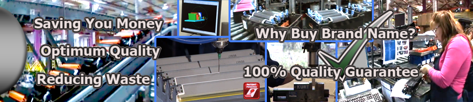 We sell quality products that can perform to the same standards as brand name